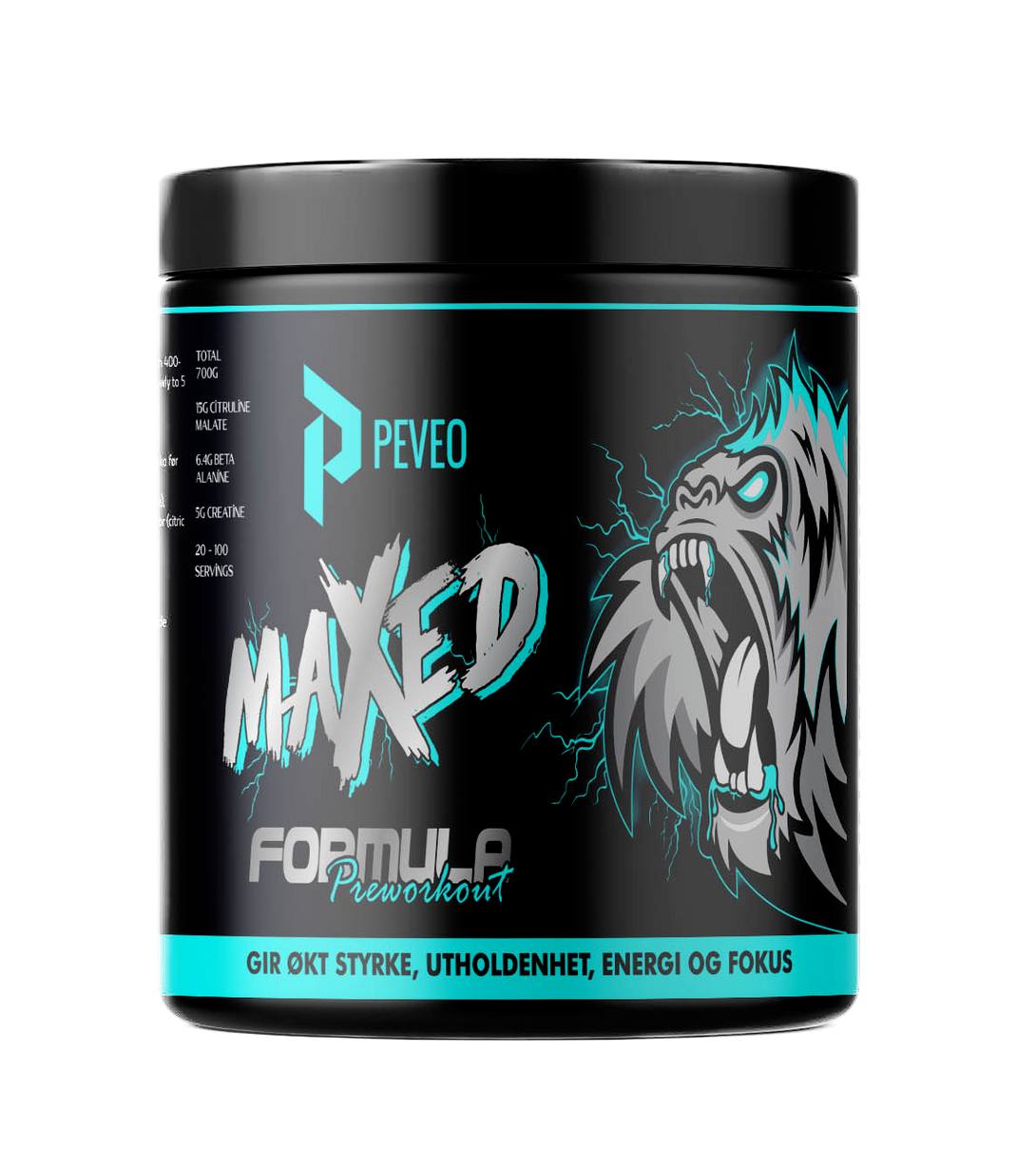 Peveo Maxed Formula Beste PreWorkout 700 gram — Lifters Utopia