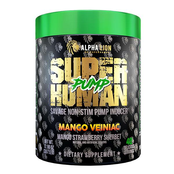 Super human pump pwo - mango strawberry sherbet